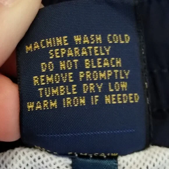 Polo Ralph Lauren Pink Gingham Swim Trunks Size L - Picture 8 of 12